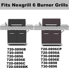 720-0896B 720-0896 Grill Grates Replacement Parts for Nexgrill 6 Burner 730-0898