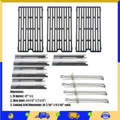 Grill Replacement Parts for Vermont Castings Burner Heat Plates Grid Grates