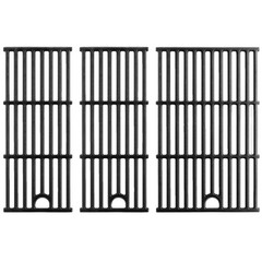463365021 Grill Grates Replacement Parts 17 x 24.5″ for 3pcs grates, Black