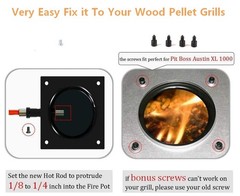 Firsgrill Replacements for Pit Boss Pellets Ignited rod & Firebox