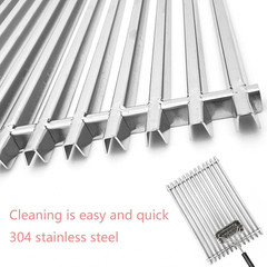 17-1/4″ Stainless Steel Grid Grates for Weber Spirit E-310 E-320, S-310 S-320, S