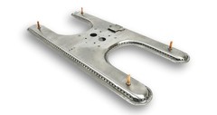 Music City Metals Grill Part # 10502 – Burner Head, H Twn 1.25, Ss, 15.875 X 8;