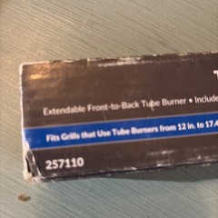 Grill Zone 00363TVN Universal Extendable Stainless Steel BBQ Grill Burner Tube