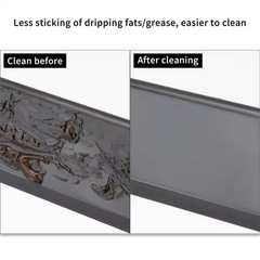 Porcelain-Enameled Flavorizer Bars Replacement for Weber Genesis II/LX 300 Serie