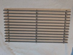 2 Pk HD 18″ X 10″ SUS304 9MM Stainless Cooking Grill Grates Fits Weber & Others