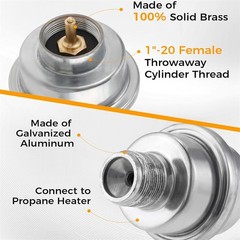 F273699 Propane Fuel Filter Compatible with Big & Portable Buddy Replace F273704