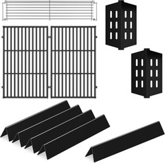 Grill Parts for Weber Genesis 300 Series with Front-Mounted Control, Fits Weber