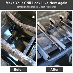 Uniflasy Grill Replacement Parts for CharBroil Performance 4-Burner Sliver