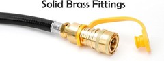 Mr. Heater Compatible 12 ft Propane Regulator Hose – Safe and Easy Setup