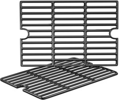 Hisencn 16.5″ Cast Iron Grill Grate Replacement for Smoke Hollow & Charbroil Gri