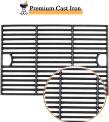 17 Inch Cast Iron Grill Grates for Nexgrill 6 Burner 720-0896 720-0896B 720-0…