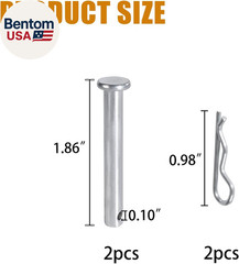 2 Pack Grill Lid Assembly Hardware Kit Compatible with Weber 88206 Grills
