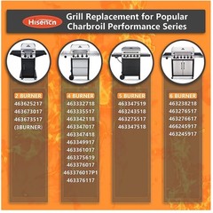 304 Stainless Steel Grill Parts for Charbroil Performance