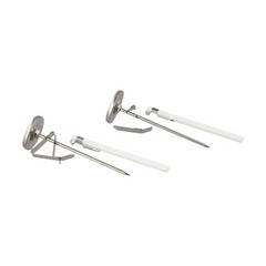 2Pcs Milk Frothing Thermometer for Coffee Latte and Chocolate Steaming Drinks