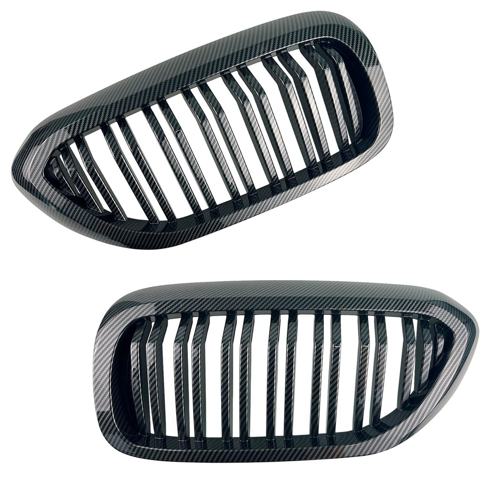Fit For BMW 5 Series G30 G31 2017-2023 Sport Double Slats Air Front Grille Ki…