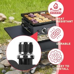 Grill Igniter Kit for 4 Outlets for Blackstone 36″ Griddle Black + Silver
