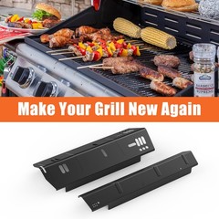 4 Pack Heat Plates Grill Parts Dyna Glo DGH450CRP DGH451CRP Shield Tent