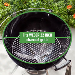 Replacement Charcoal Grate for 22-1/2 In. One-Touch, Master Touch, Bar-B-Kettle,
