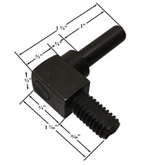 US Stove Door Hinge Pad: 891373-AMP