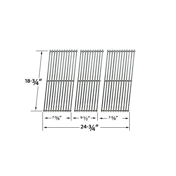 Outdoor Gourmet B070E4-A, BQ06W1B, XC03WN, XG3TBWN, 119.162300, SS Cooking Grid