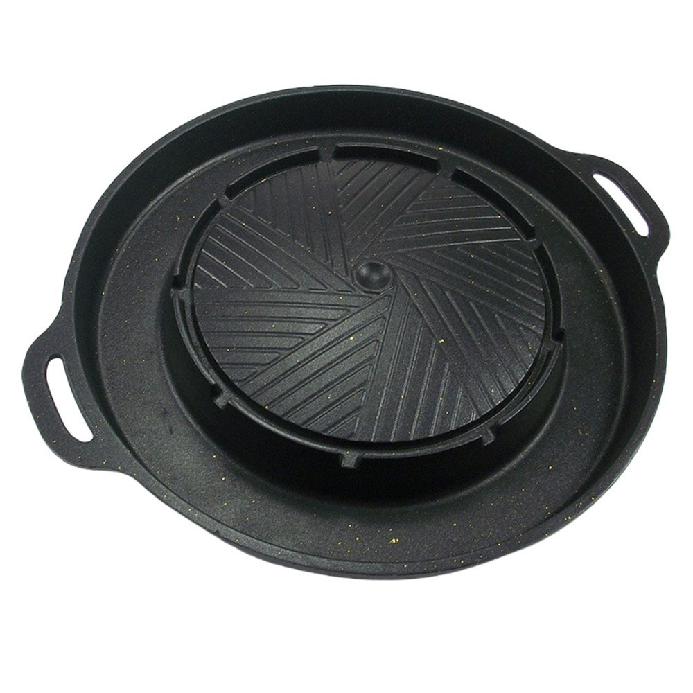 For Portable Gas Cooker BBQ Grill Plate Attachment for Outdoor Grilling