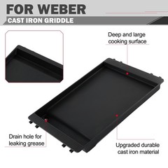 Griddle Replacement for Genesis II E-310 E-335 S-335 E-610 GS4 – Flat Top Cookin