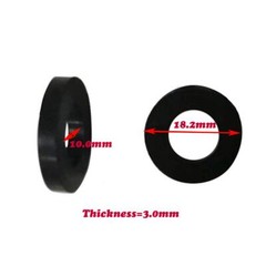 Propane Gas Adapter O-Rings, 10Pcs Propane Tank Gasket, Soft Rubber O-Ring
