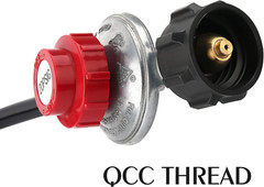 Propane Regulator Hose Replacement For Mr. Heater Big Buddy Outdoor Indoor 12ft