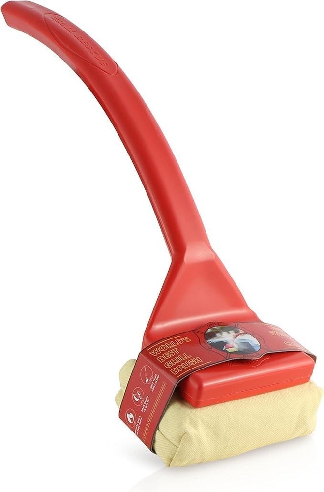 Grill Rescue BBQ Replaceable Scraper Cleaning Head,Durable and Unique Scraper