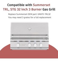 304SS Grill Grate Replacement for Summerset TRL, STG 32 Inch 3 Burner 1 Grate