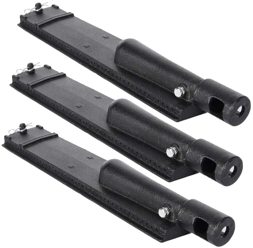 Cast Iron Burners 15 3/4″ 3pcs for Aussie Turbo Coleman Nexgrill Sterling forge