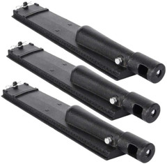 Cast Iron Burners 15 3/4″ 3pcs for Aussie Turbo Coleman Nexgrill Sterling forge