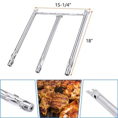 Gassaf 69787 Grill Burners Replacement For Weber Spirit E-310 Parts 18 Burner