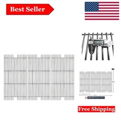 SUS 304 Stainless Steel Cooking Grates for Viking Gas Grills – 3 Pack