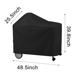 Protective BBQ Grill Cover Waterproof 210D 420D Oxford Cloth for Kettle Grill