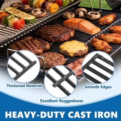19.7″ Grill Grates for Char-Griller 1733 2735 Smokin’ Champ Charcoal Grill Re…