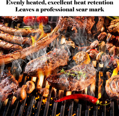 Cast Iron Grill Grates Replacement for Weber Genesis II LX 400 E/S 440 410 3Pack