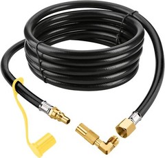 FreeShip 12FT Propane Elbow Adapter with Hose for Blackstone 17″ and 22″ Griddle