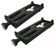 2-Pack Cast Iron Grill Burners for DCS & Lynx Gas Grills – 16″ x 6.25″ Replaceme