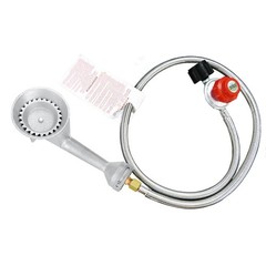 High Pressure Cast-Iron Propane Burner Head,Taper Burner Head with 20 PSIG Ad…