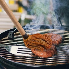 For Grilling Basting Mop for BBQ Sauce Basting with 6 Extra Replacements