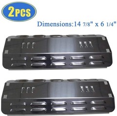 14 7/8″ Porcelain Steel Heat Plate, Heat Shield, Heat Tent, Burner Cover Replace