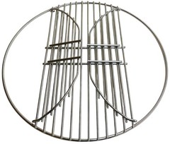 5S991 – Big Green Egg 18-3/16″ Stainless Steel Round Cooking Grid