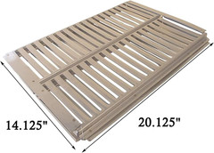 Shengyongh SS99511 (1-Pack) Stainless Steel Heat Plate Ducane Grill Replacement