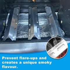 Grill Replacement Parts Stainless Steel Heat Plates for Kenmore 146.23678310