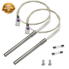2 Pack Hot Rod Igniter Kit Replacement for Pit Boss Pellet Grill Igniter Rod Hea