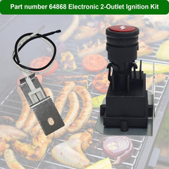64868 Electronic 2-Outlet Ignition Kit for Weber Q1200 Q2200 Grills