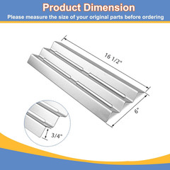 Grill Heat Plate for Napoleon LEX485/605/730 LE LD485 Series Gas Grill Models S8