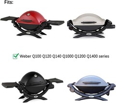 Stainless Steel Grill Cooking Grates for Weber Q1000 Series, Q1200, Q1400 Gas Gr