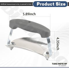 80672 Charcoal Lid Handle & Shield Kit Compatible with Weber Many Grills Cha-Rco